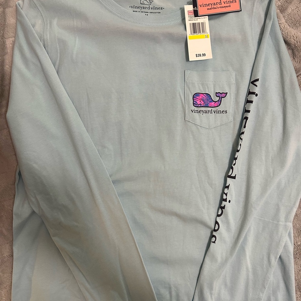 Vineyard Vines Light Blue Long Sleeve Shirt